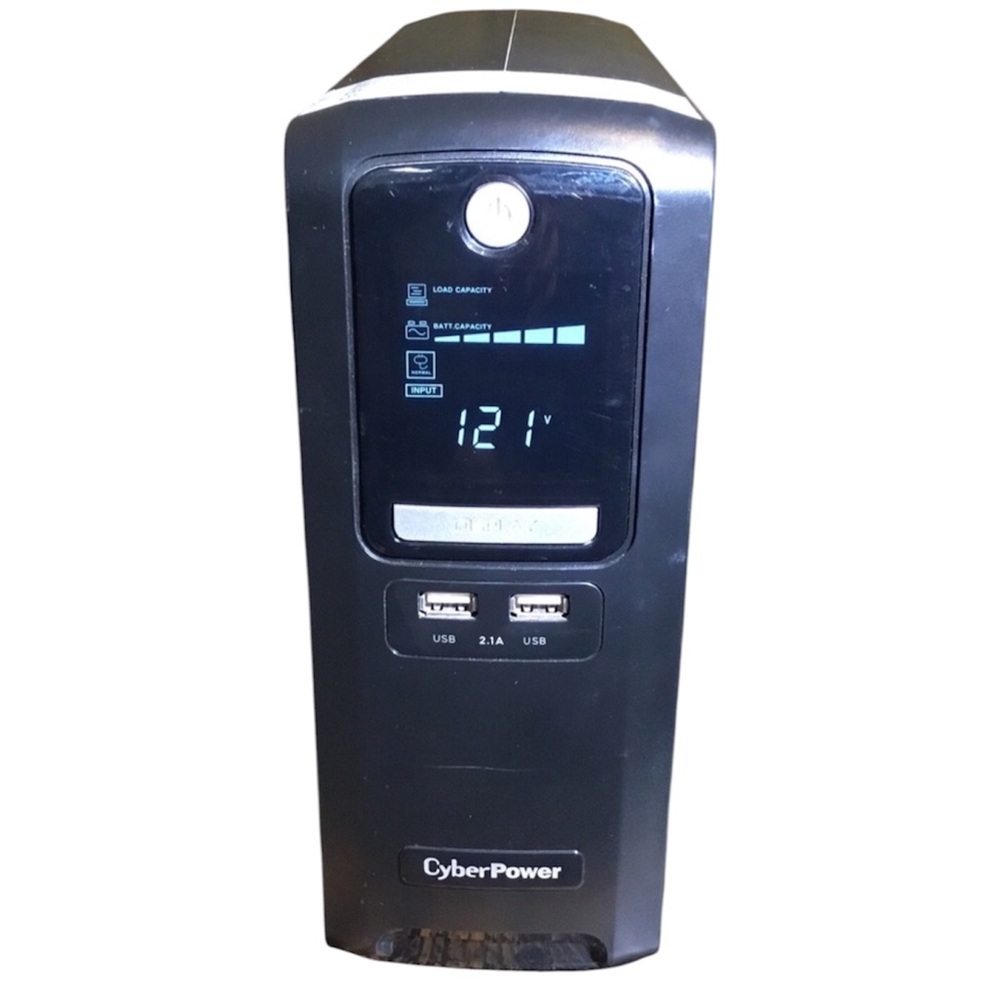 CyberPower Surge Protector Black battery backup 1350VA 810W